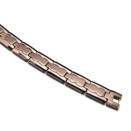 Tungstenkarbid 13 Mm Brett Brunt Grovt Herrarmband