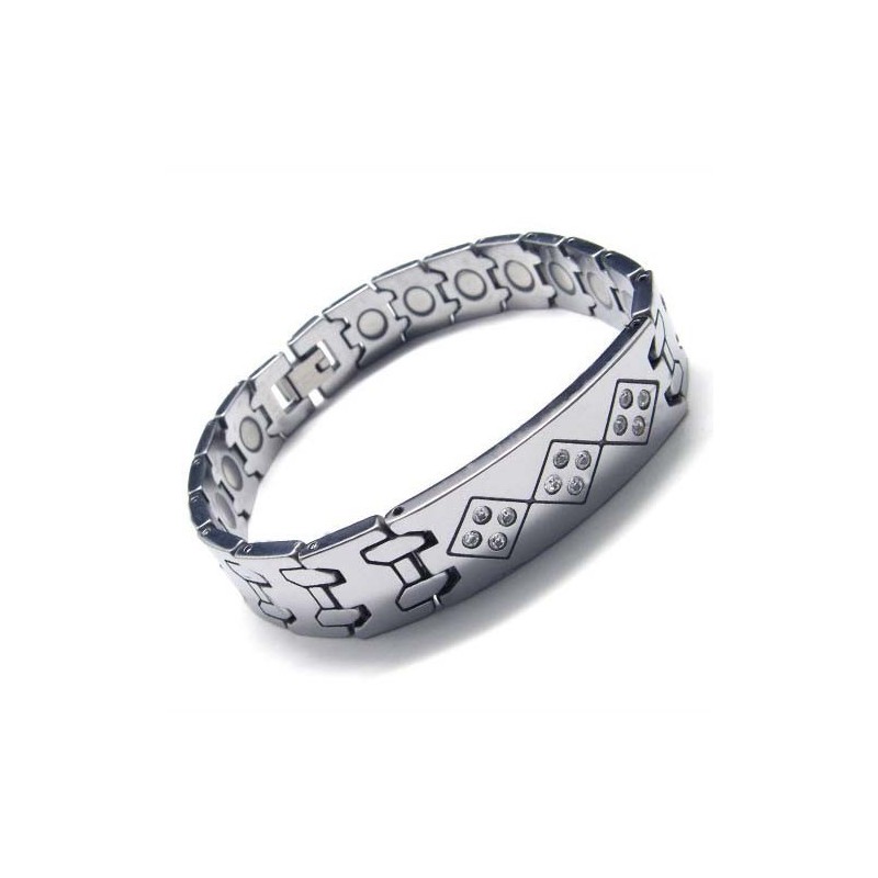 Herrarmband I Volframkarbid 12 Mm Brett Med Diamanter Herrarmband I Volframkarbid 12 Mm Brett Med Diamanter