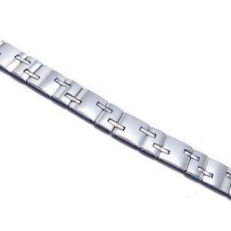 Nytt Herrarmband I Volframkarbid, 12 Mm Brett, Tjockt