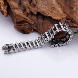Retro Chic Keel Titan Herrarmband