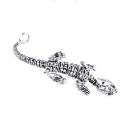 Retro Överdriven Cool Dinosaurie Chic Stil Titanarmband För Män