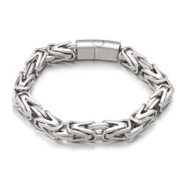 Coolt Rock Hiphop V-Format Titanarmband För Män
