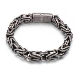 Cool Rock Hip Hop V-Format Titanarmband För Män