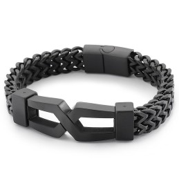 Hipster Hip-Hop Glasögon Titan Herrarmband