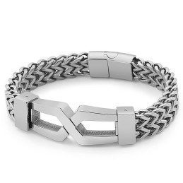 Tide Hiphop-Glasögon Titanarmband För Män