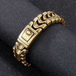 Vintage Coolt Herrarmband I Titan Med Drakben