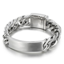 Moderiktiga Hiphop-Armband För Män I Titansmycken