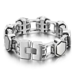 Coolt, Modernt Geometriskt Titanarmband För Män