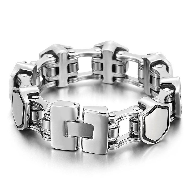 Coolt, Modernt Geometriskt Titanarmband För Män Coolt, Modernt Geometriskt Titanarmband För Män
