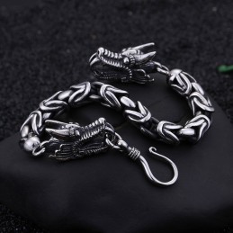 Coolt Elegant Titanarmband För Män Med Krok