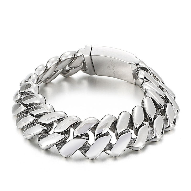 Chic Wind Diamantformat Titanarmband Chic Wind Diamantformat Titanarmband