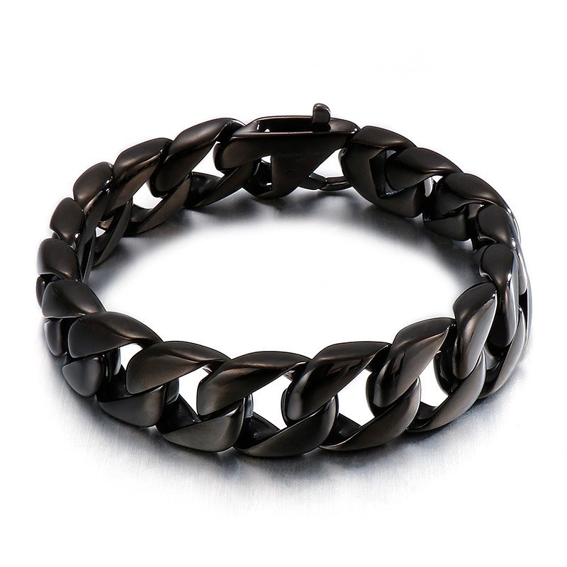 Vakuumpläterat Svart Glansigt Armband Vakuumpläterat Svart Glansigt Armband