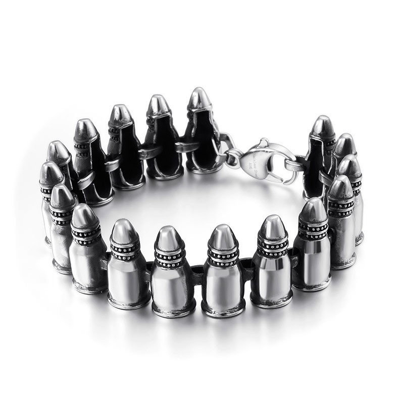 Chic Gothic Rock Accessoarer Herrkularmband Chic Gothic Rock Accessoarer Herrkularmband