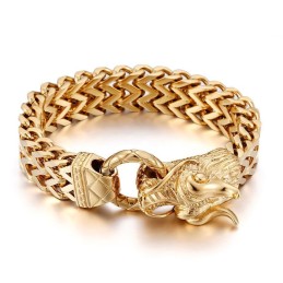 Coolt Moderiktigt Ledande Armband För Män