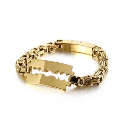 Titan Emperor Chain Blade Bent Brand Tide Jewelry
