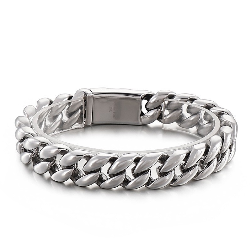 Coolt Vakuumpläterat 18K Titanarmband För Män Coolt Vakuumpläterat 18K Titanarmband För Män