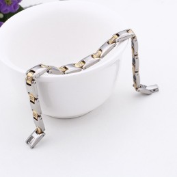 Diamantmagnet Titanarmband För Män Och Damer