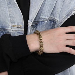 Cool Rock Titanium Herrarmband