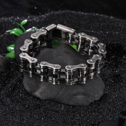 Street Titanium Herrcykelarmband