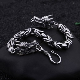 Coolt Elegant Titanarmband För Män Med Krok