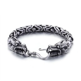 Coolt Elegant Titanarmband För Män Med Krok