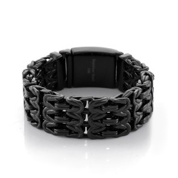V-Format Ihåligt Titanarmband För Män