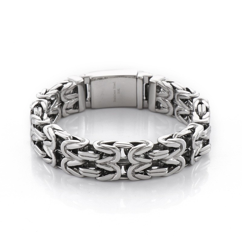 V-Format Ihåligt Titanarmband För Män V-Format Ihåligt Titanarmband För Män