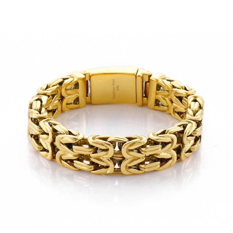 V-Format Ihåligt Titanarmband För Män V-Format Ihåligt Titanarmband För Män