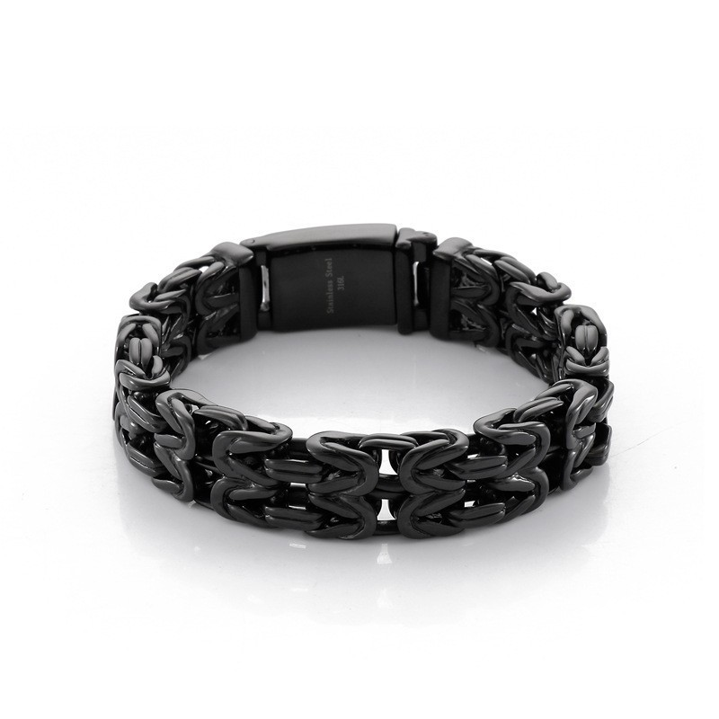 V-Format Ihåligt Titanarmband För Män V-Format Ihåligt Titanarmband För Män