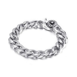 Populärt Elegant Snigelspänne I Titanarmband För Män