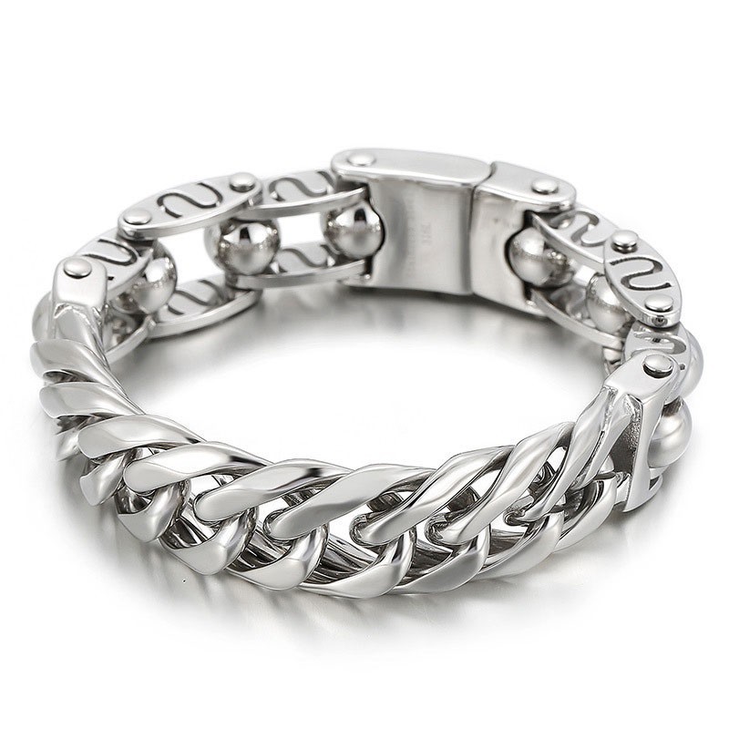 Moderiktigt Runda Pärlor I Elegant Stil För Män I Titan Moderiktigt Runda Pärlor I Elegant Stil För Män I Titan