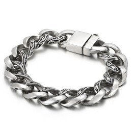 Coolt Elegant Titanarmband För Män