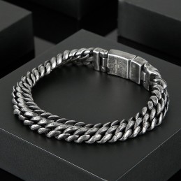 Coola Enkla Nät-Titan-Snäppsnäppningar För Mäns Armband