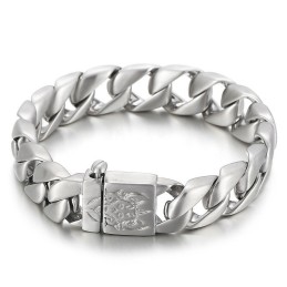 Moderiktiga Hiphop-Armband I Titan Heltål För Män