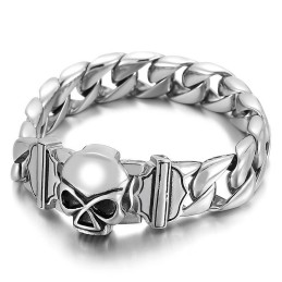 Moderiktiga Skull-Accessoarer I Titan För Män