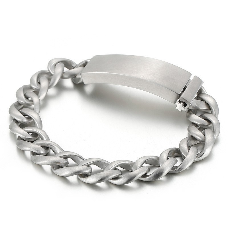 Street Cool Herrarmband I Titan Med Sandfinish Street Cool Herrarmband I Titan Med Sandfinish
