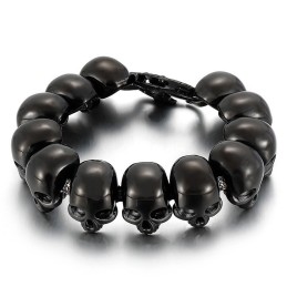 Tide Herrmode Titanarmband För Pojkar Dödskallearmband