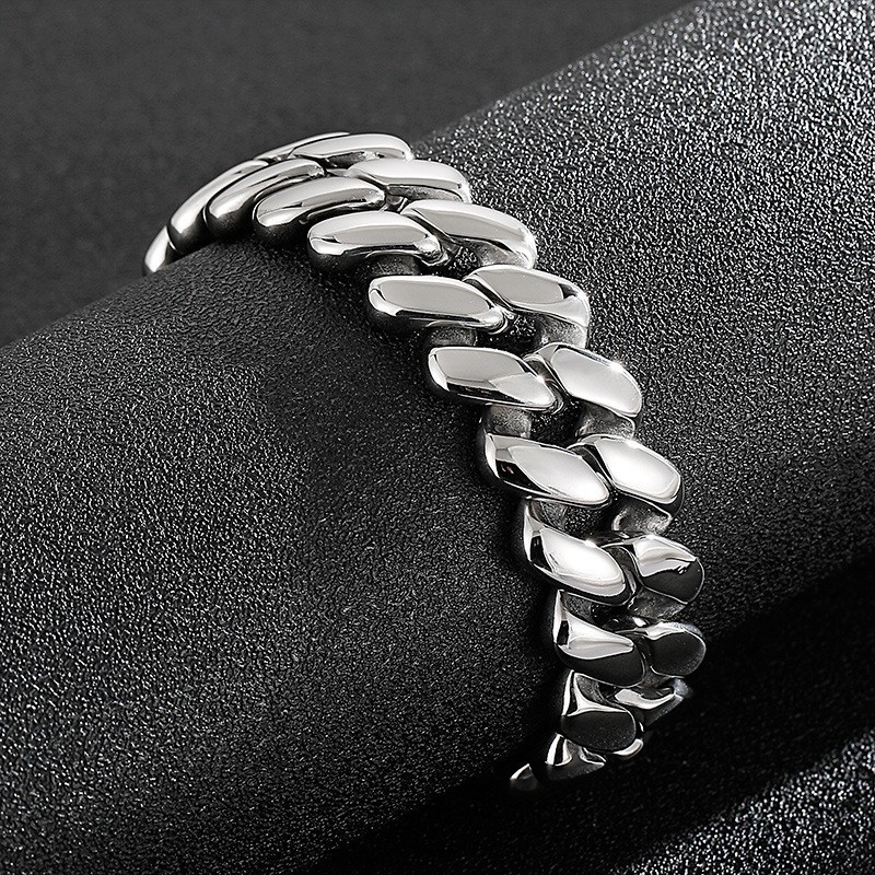 Chic Wind Diamantformat Titanarmband Chic Wind Diamantformat Titanarmband