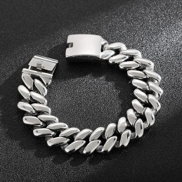 Chic Wind Diamantformat Titanarmband