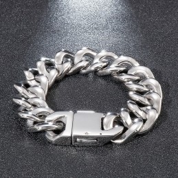 Coola Herrhandsmycken Moderiktiga Titan Glansiga Armband