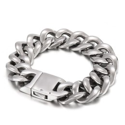 Coola Herrhandsmycken Moderiktiga Titan Glansiga Armband