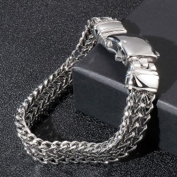 Herrarmband Med Drakbenskedja