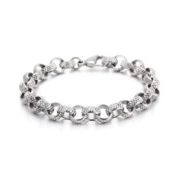 Ancient Chic Cross O-Formad Titankedja Med Armband