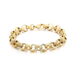 Ancient Chic Cross O-Formad Titankedja Med Armband
