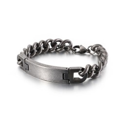 Fashion Bend Herrarmband I Titan