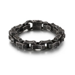 Nytt Elegant Herrarmband I Titan