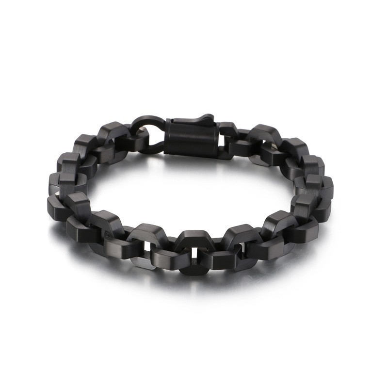 Elegant Geometriskt Herrarmband I Titan Elegant Geometriskt Herrarmband I Titan