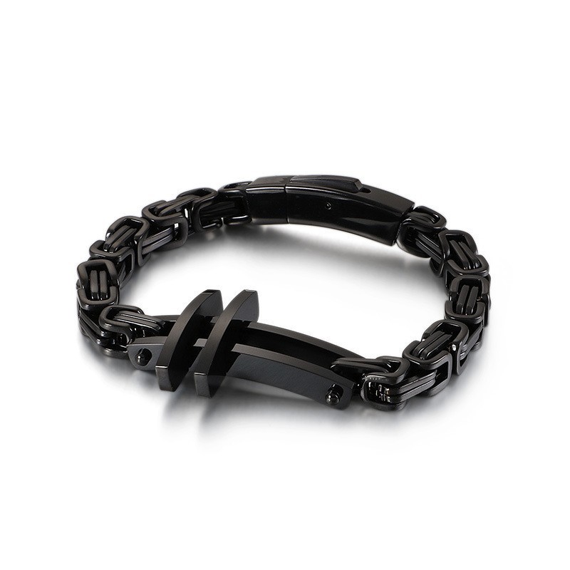 Nya Titanarmband För Män Klassiska Korsarmband Nya Titanarmband För Män Klassiska Korsarmband