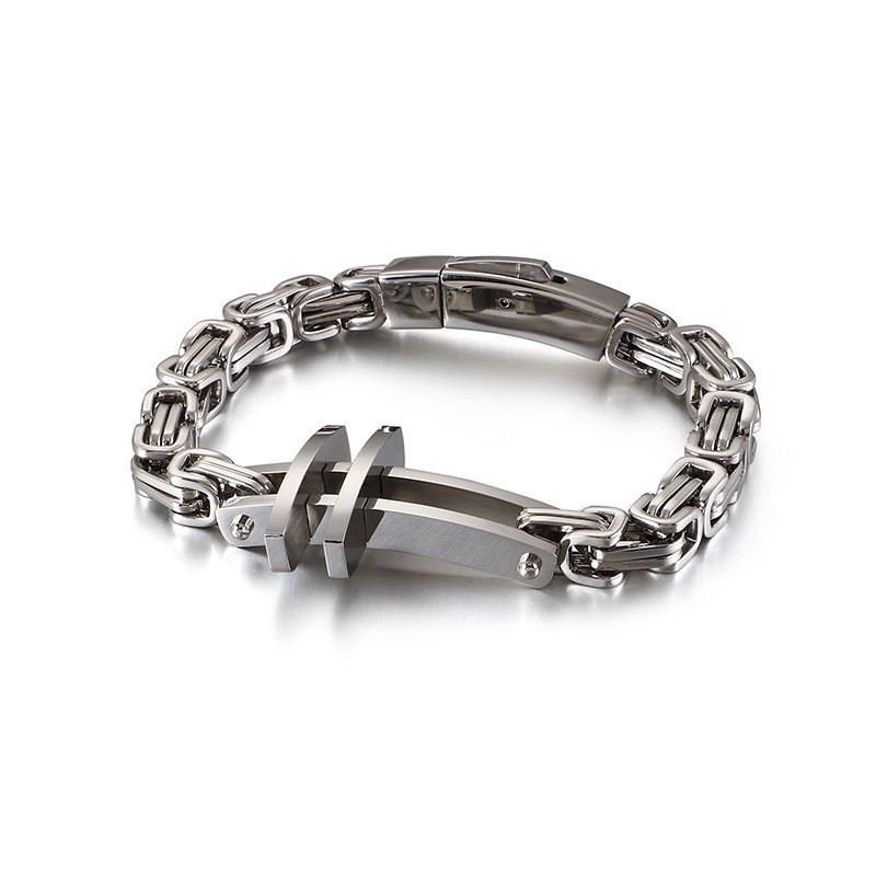 Nya Titanarmband För Män Klassiska Korsarmband Nya Titanarmband För Män Klassiska Korsarmband