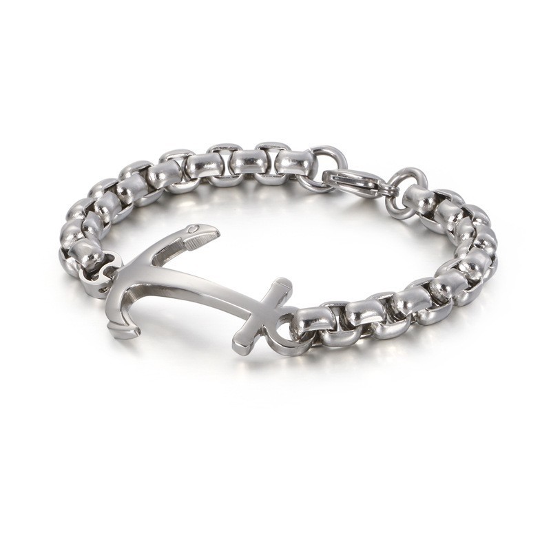 Moderiktigt Båtankare Titanarmband Till Salu Moderiktigt Båtankare Titanarmband Till Salu